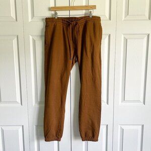 Talentless Brown Drawstring Waist 100% Cotton Sweatpants Women's Size X-Large XL